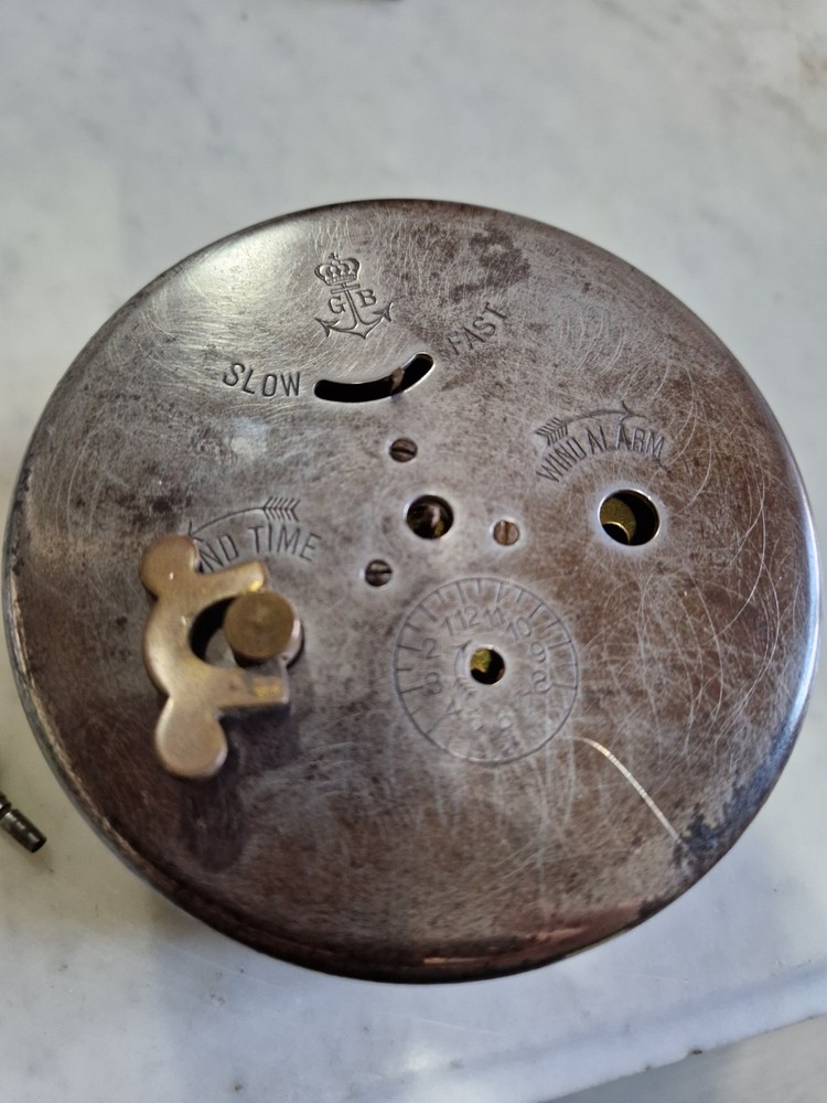 Antique Gustav Becker Propeller Clock