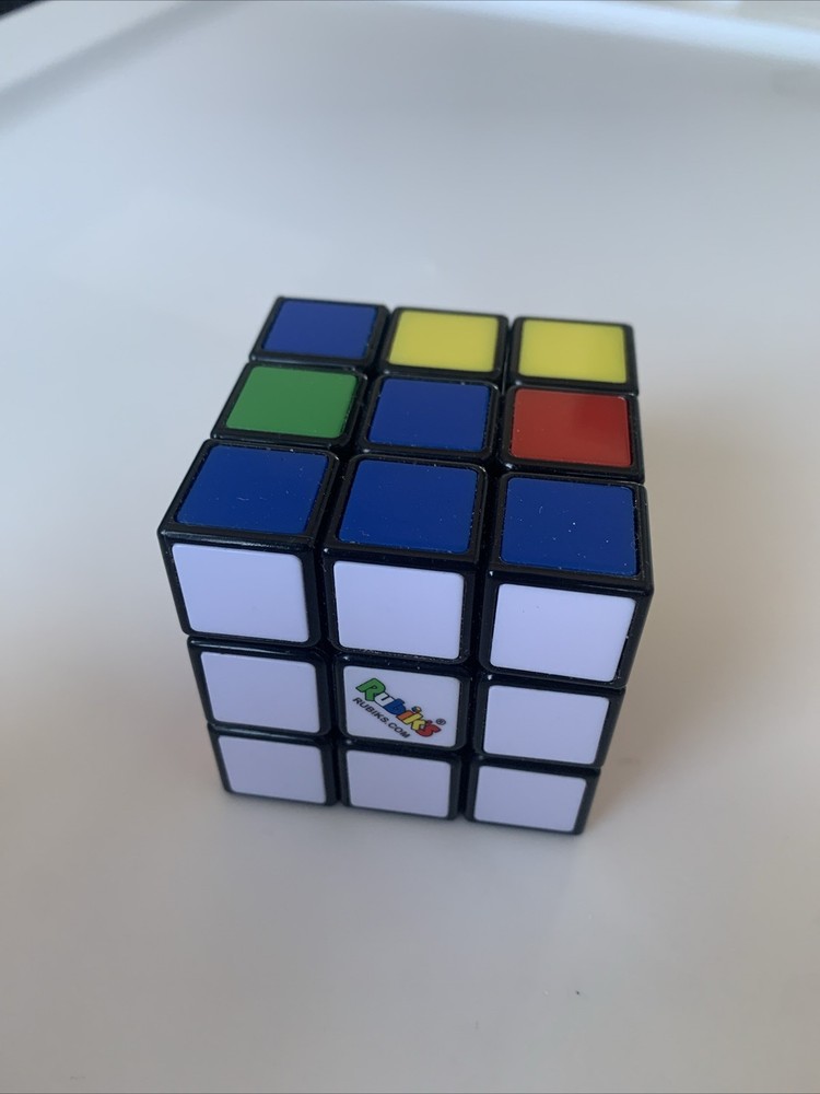 Rubik’s Cube 3x3x3 Multicolor Plastic Cube Shape Twist Puzzle Brain Teaser