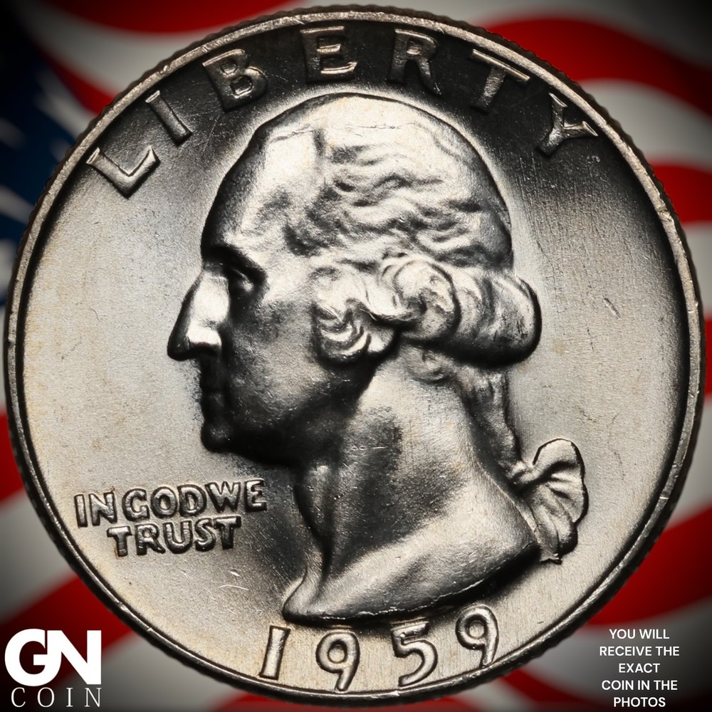 1959 D Washington Quarter Z7857