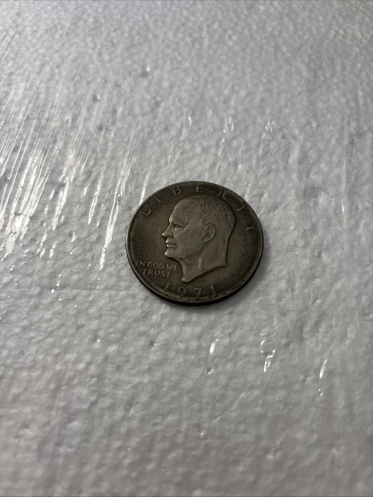1971 D EISENHOWER DOLLAR COIN Circulated