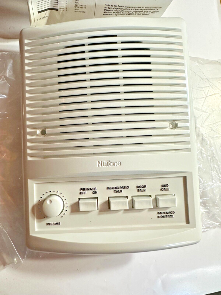 NuTone ISA-445WH ? 5" Inside Speaker for IM-4006 Intercom System White #2