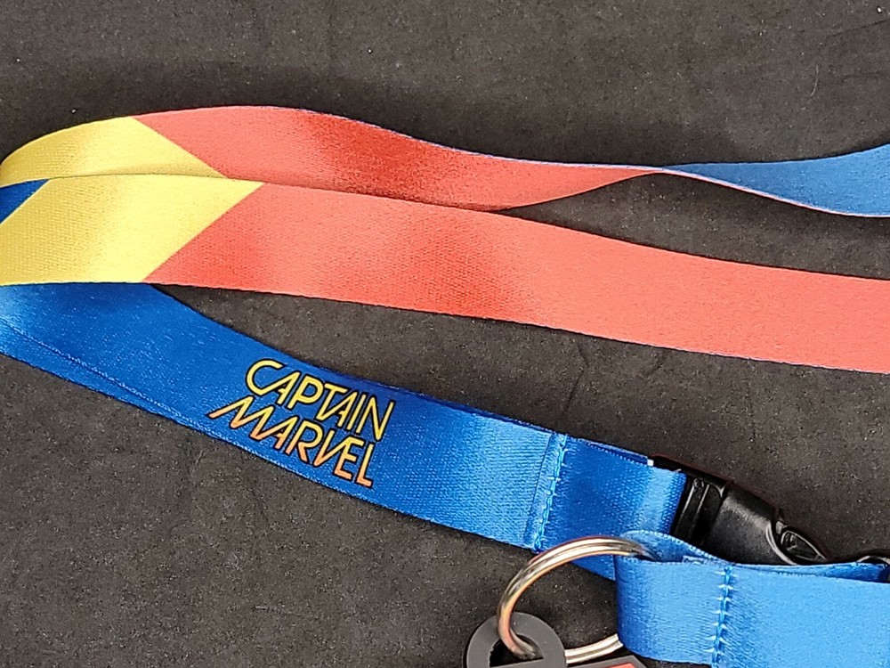 Marvel Loot Crate Comics Captain Marvel Lanyard