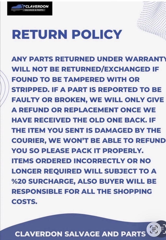2005 MAZDA MX5 REAR PASSENGER SIDE TAIL LIGHT ✅