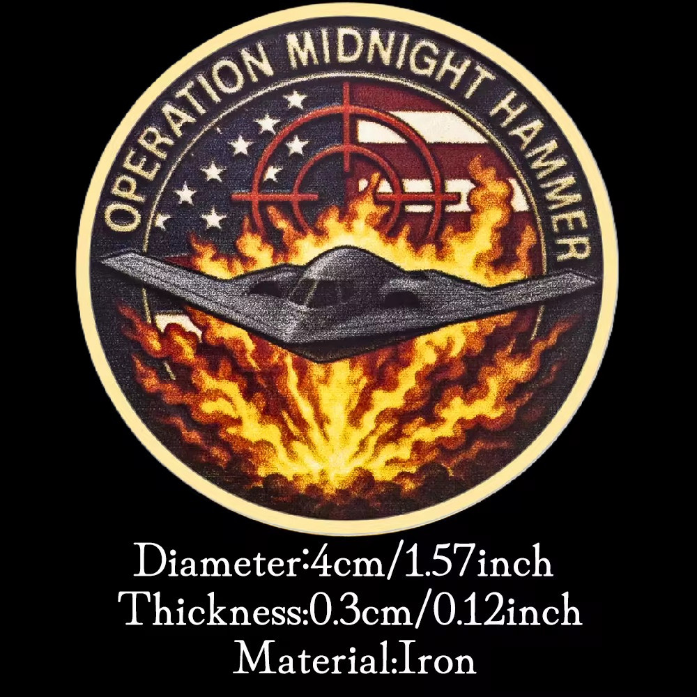 Operation Midnight Hammer Challenge Coin - Excellent Gift
