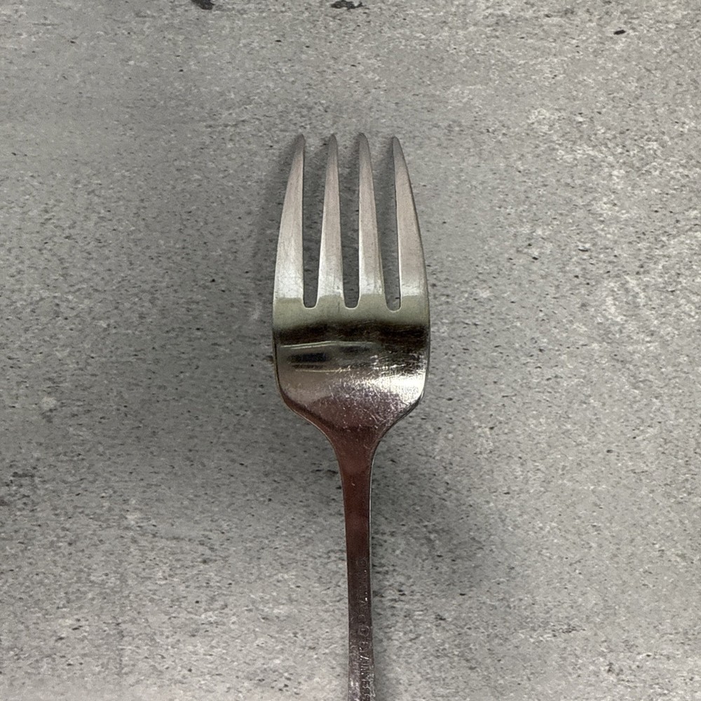 Wallace Stainless Flatware Continental Baquette-Baquette II Salad Fork