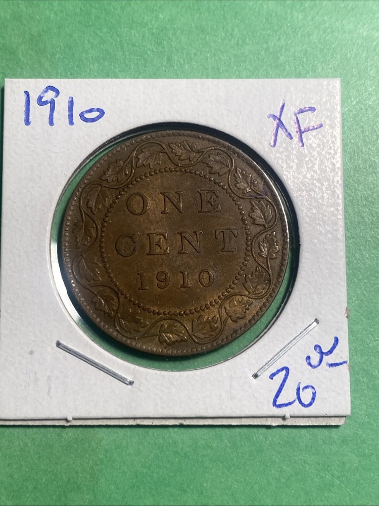 1910 Canada 1 Cent XF