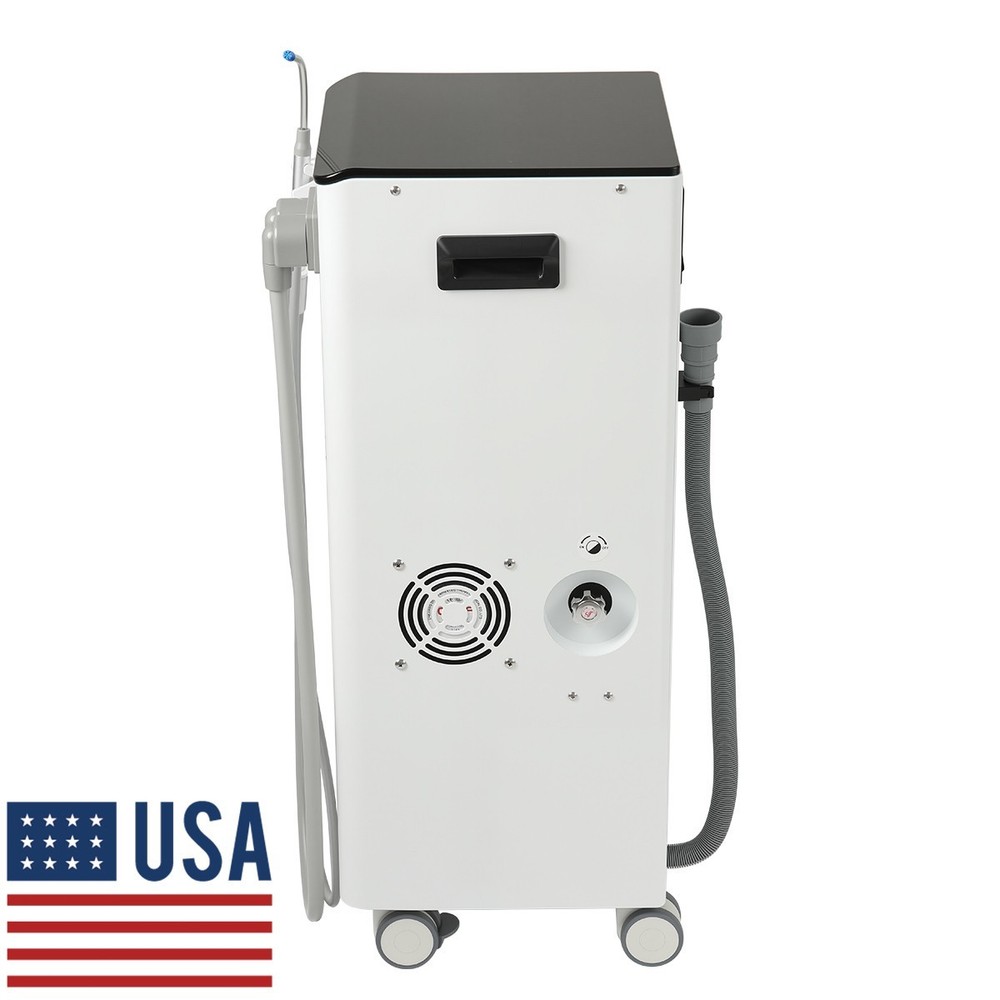 Dental Rolling Delivery Unit System Air Compressor Cart/ Portable Suction System