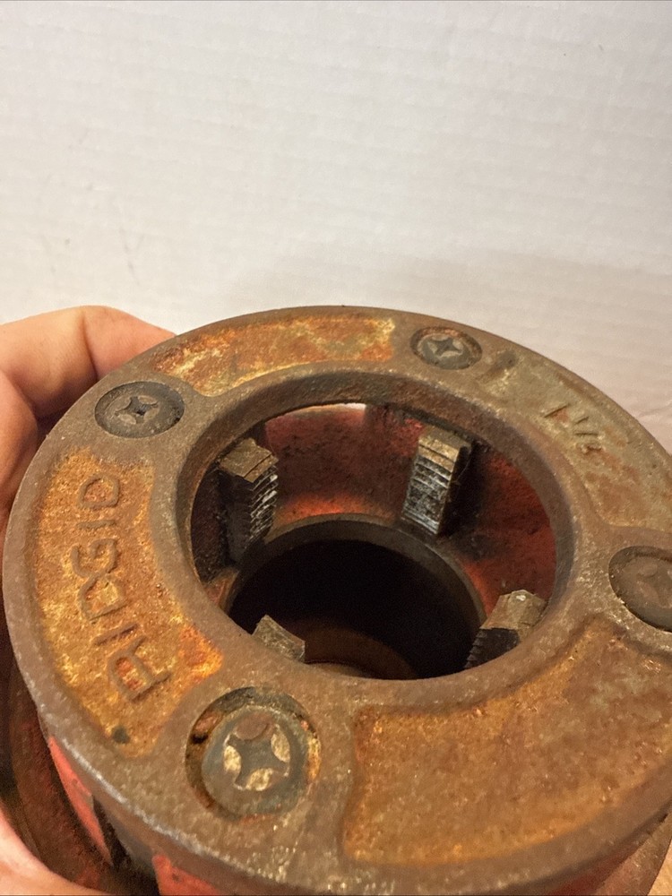 RIDGID 12R 1 1/2" PIPE THREADER DIE HEAD