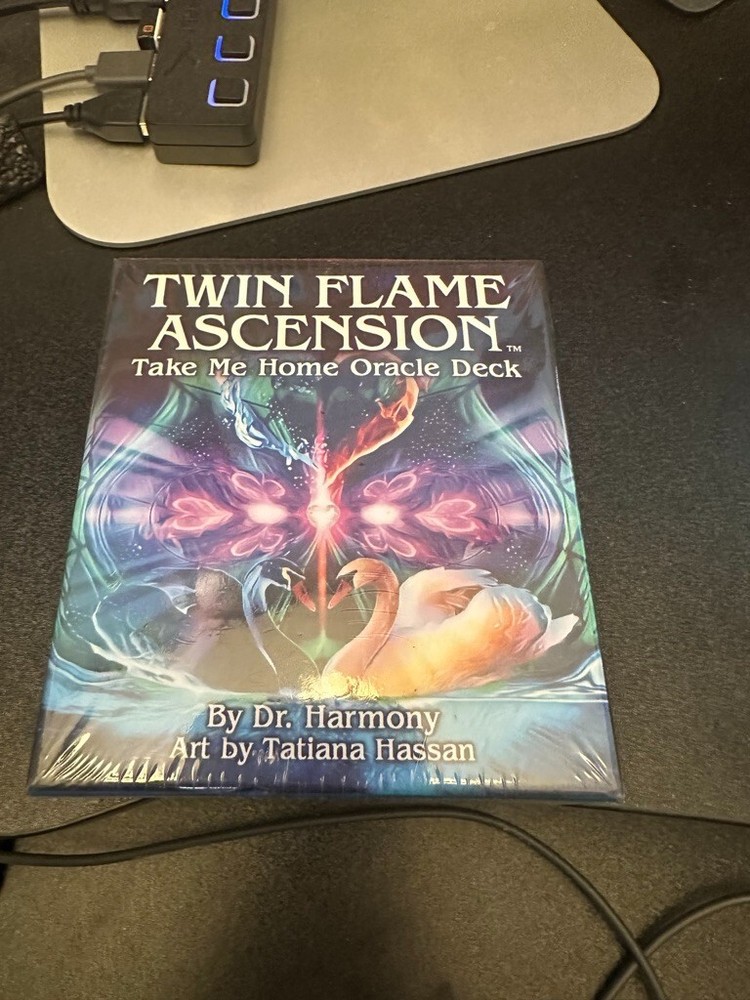 Twin Flame Ascension by Dr. Harmony Cards Book