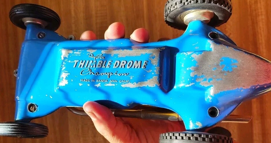 Roy Cox Thimble Drome Champion 28 tether car