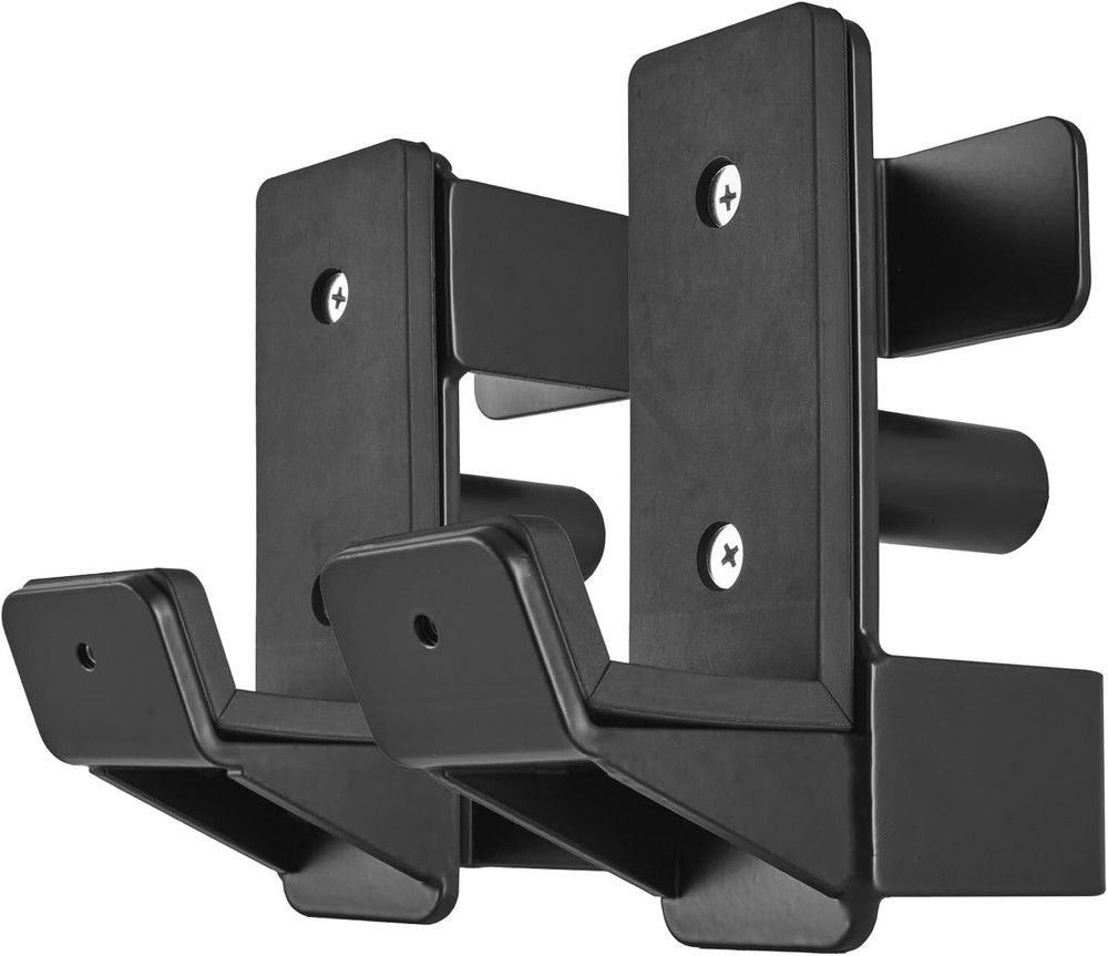 Double Bracket J-Hooks for 2" x 2" Power Rack – Ultimate Stability & Safety--