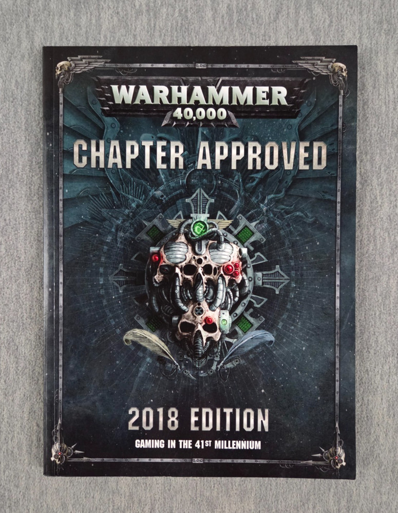 Warhammer 40,000 Chapter Approved 2018 Edition RPG SC Book