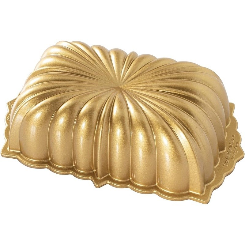 Cast Aluminum Bundt Pan Nonstick Easy Release Bakeware Oven Safe Kitchen Tool US