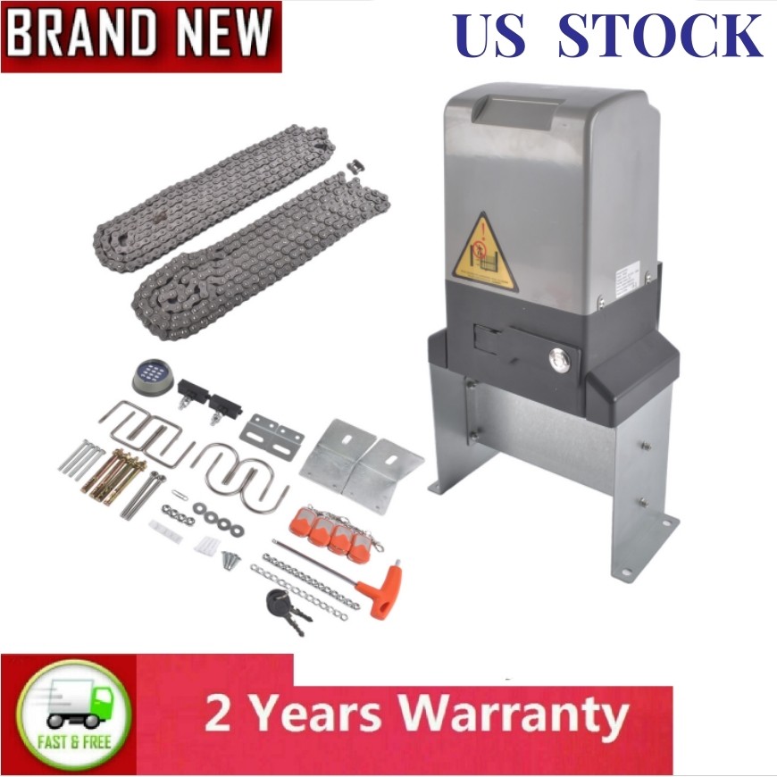 Automatic Motor Remote Kit Gate Operator for Sliding Gate with Wireless Keyboard