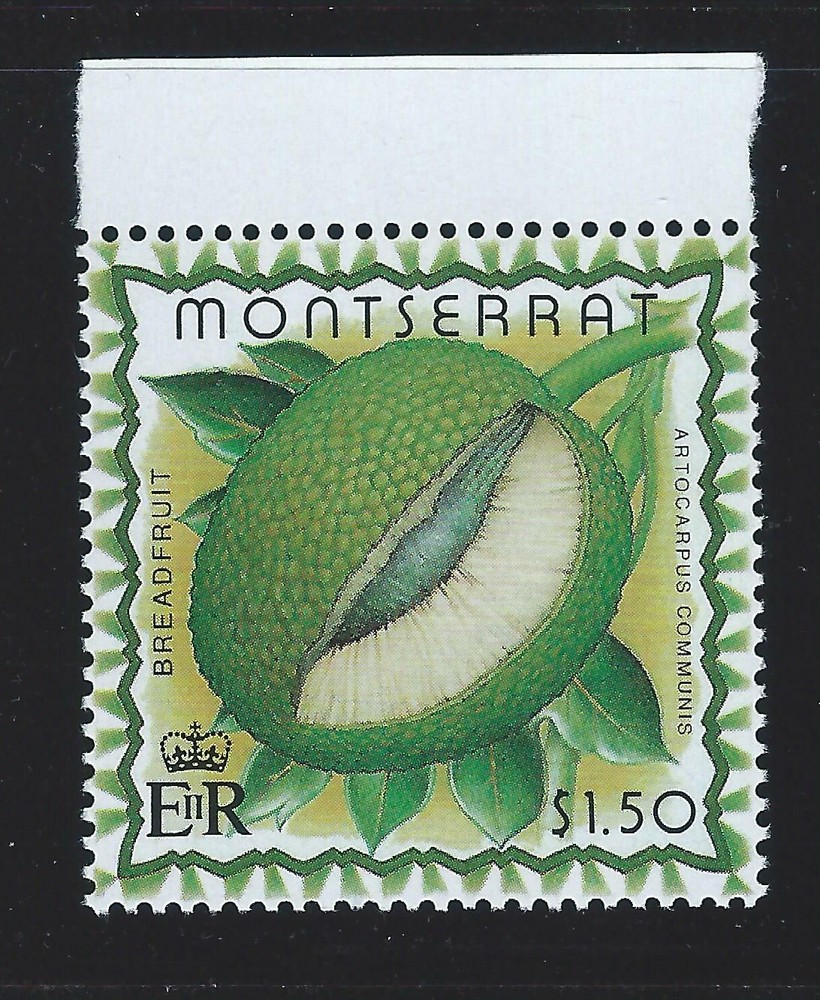 Montserrat Sc 984-88a Fruit Mango, Breadfruit, Papaya, Lime, Akee