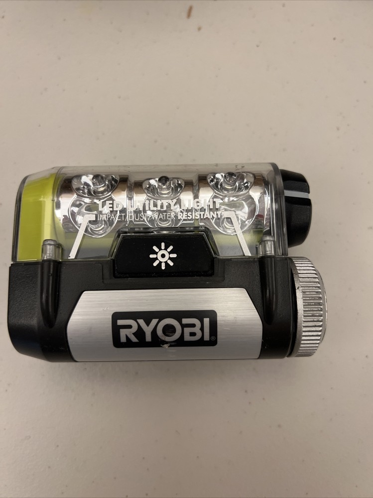 Ryobi Tek4 Flashlight/Worklight RP4410 Bare Tool With No Battery , TESTED