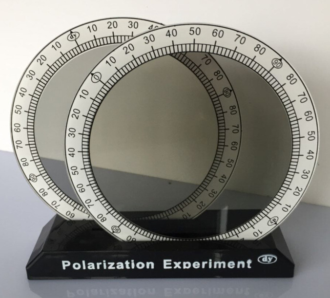 1 set Polarization of Light Polarizer Experimenter Polarizer Demonstrator