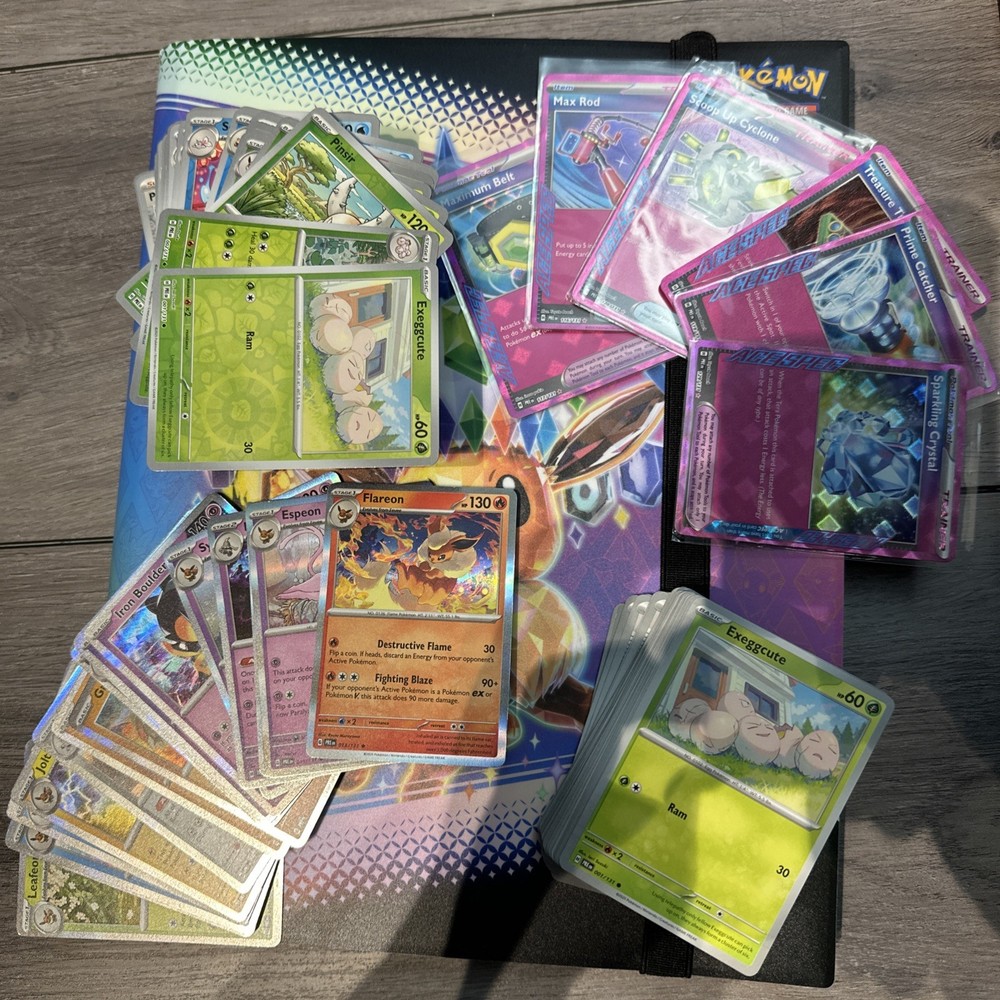 Prismatic Evolutions Complete Set Common Uncommon, Reverse Holo, Holo, Ace Spec