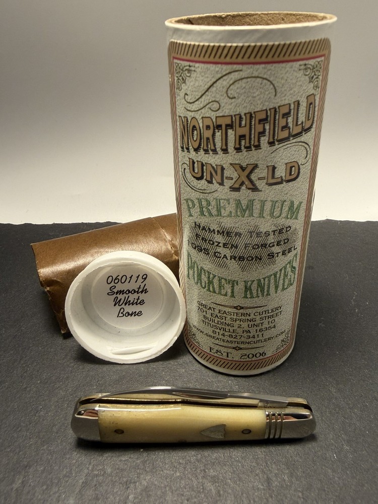 Great Eastern Cutlery 060119 Smooth White Bone