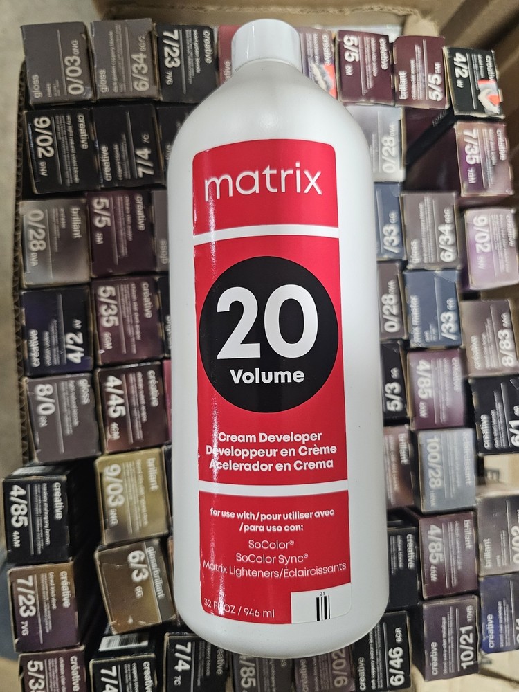 Matrix 20 Volume Cream Developer 32 oz