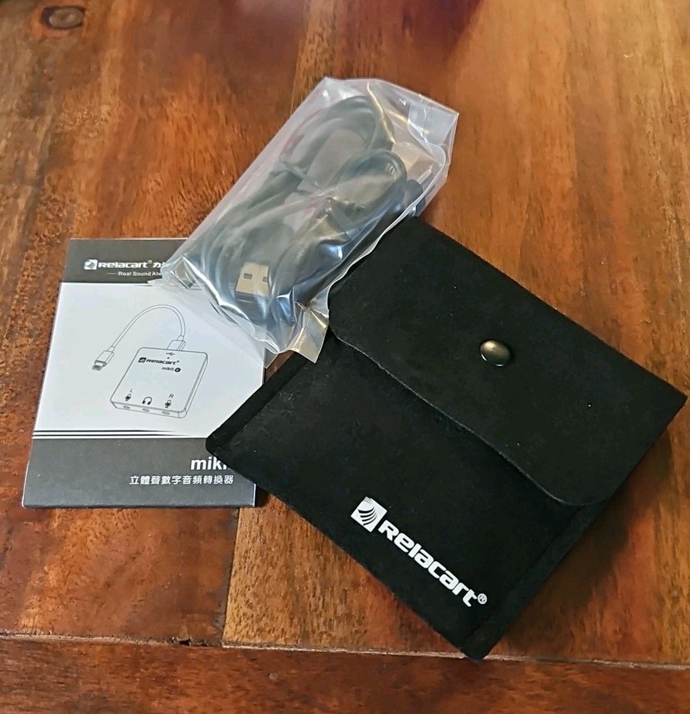 Mikit Dual Channel Compact Audio Interface,Kit with USB and USB-C Outputs