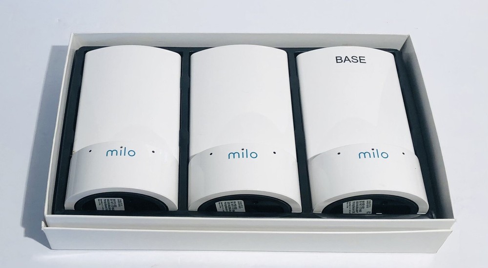 milo 2.0 3-Pack WiFi Range Extenders Whole Home Distributed WiFi