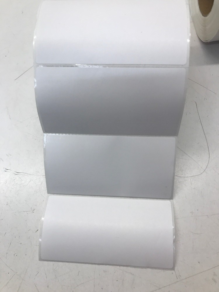 4 Rolls High Quality Direct Thermal Labels 4” x 2” - 1” Core