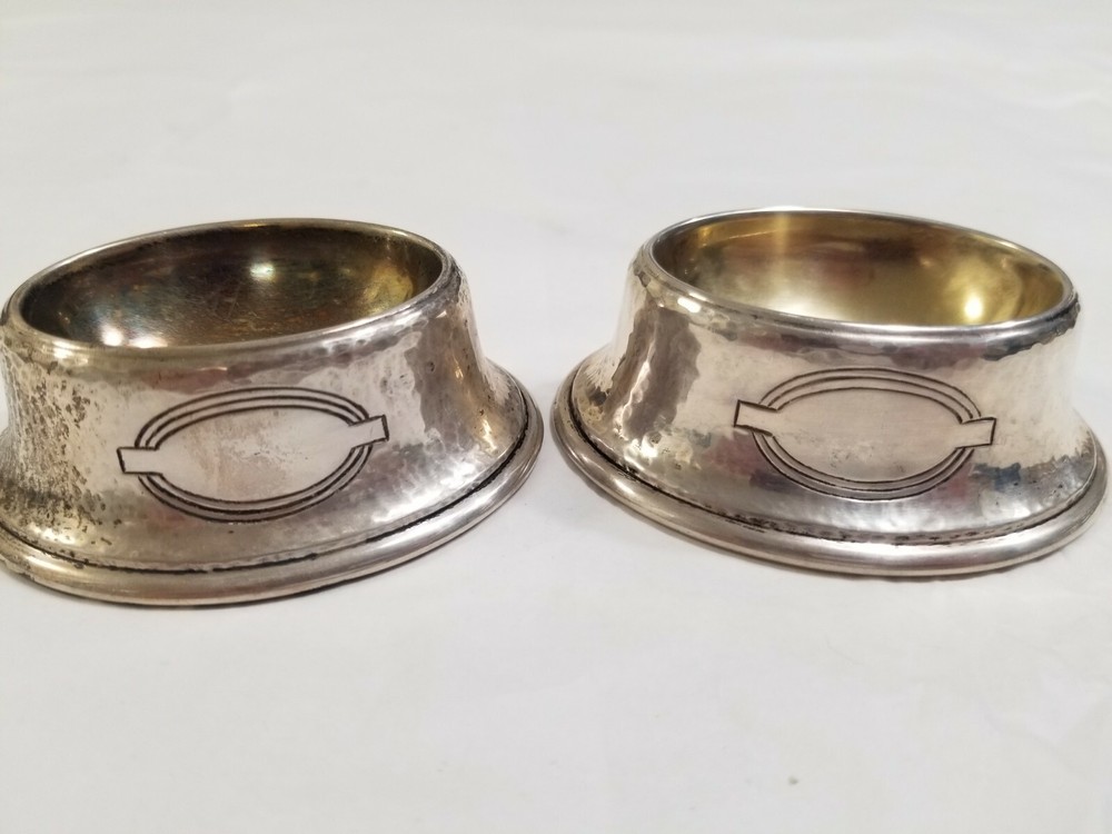 GORHAM DURGIN MATCHING PAIR OF STERLING SILVER OVAL DISHES
