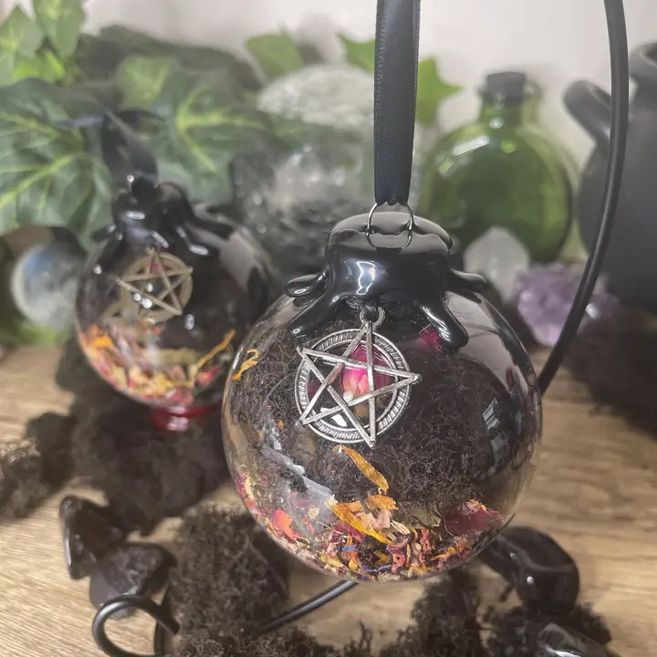 Protection Spell Witch Ball - Witchy Decor