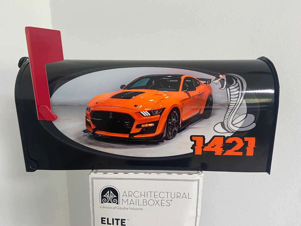 Muscle Car Custom Mailbox - Gift for Dad - Personalized gift for her