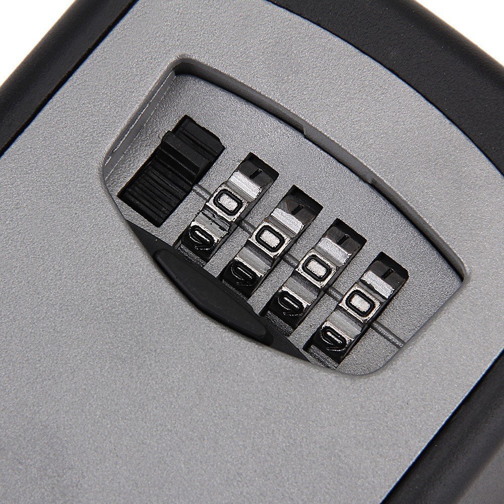 JUN-L Outdoor Indoor Wall Mounted Combination Code Key Storage Security Safe Box