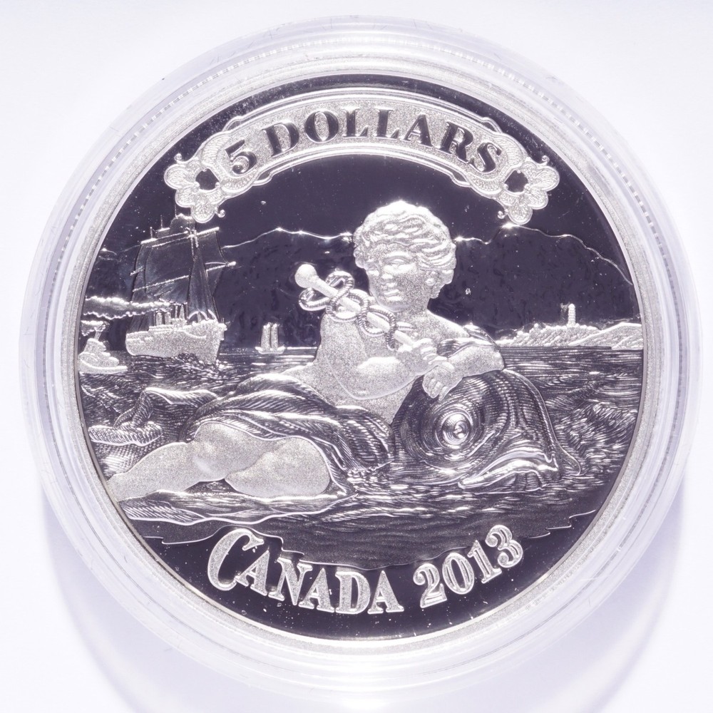 2013 Canada Silver $5 Bank Note - Bank of Commerce
