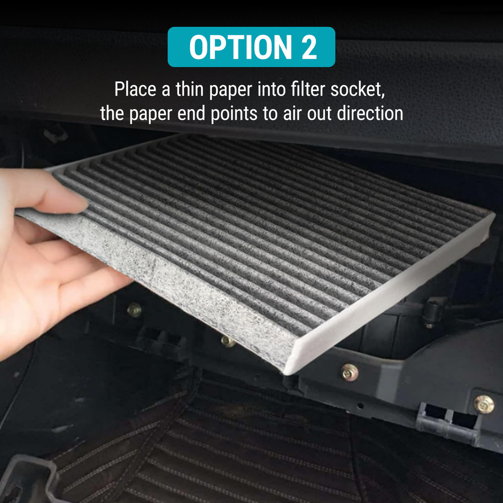 Cabin Air Filter with Activated Carbon, Replacement for CP157, Select Lexus