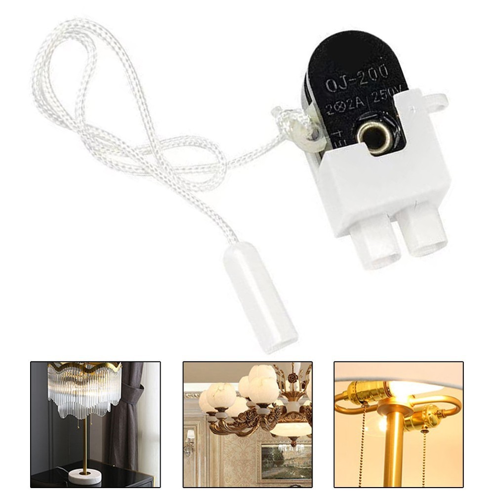 Pull cord switch for easy operation suitable for various lighting products