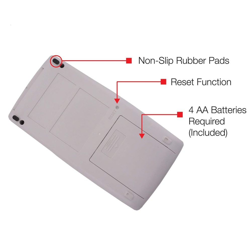 Sharp EL-1611V Handheld Portable Cordless 12 Digit Large LCD Display Two-Colo...