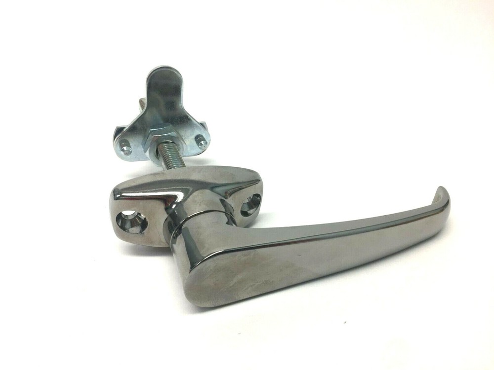 80/20 Chrome Deluxe Door Handle 4" Long