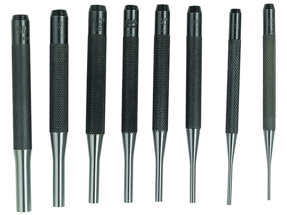 DRIVE PIN PUNCHES 8 PC SET - GENERAL TOOLS #SPC75