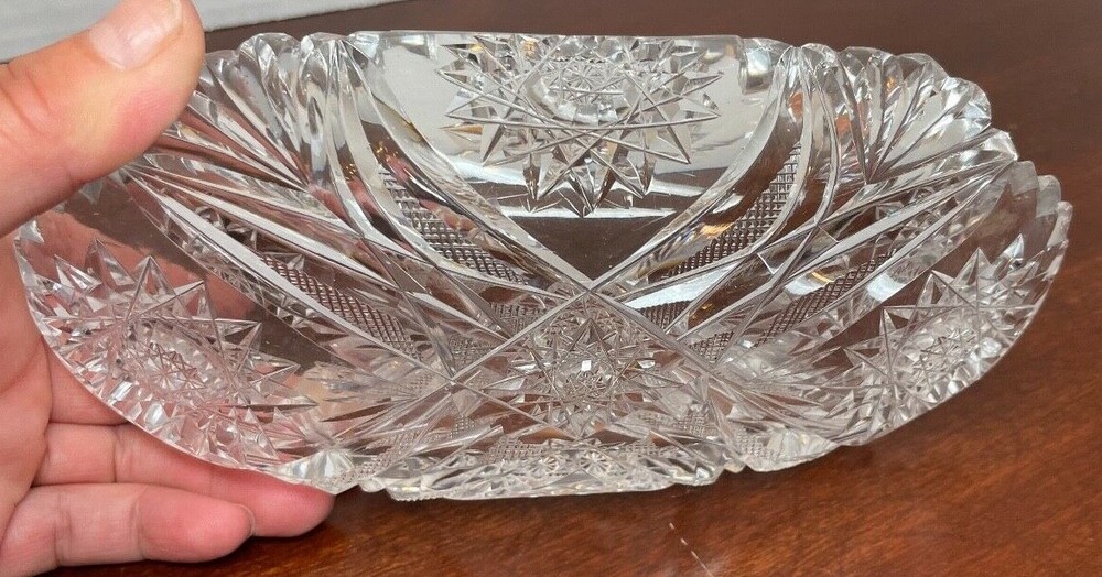 Vintage Crystal Dish