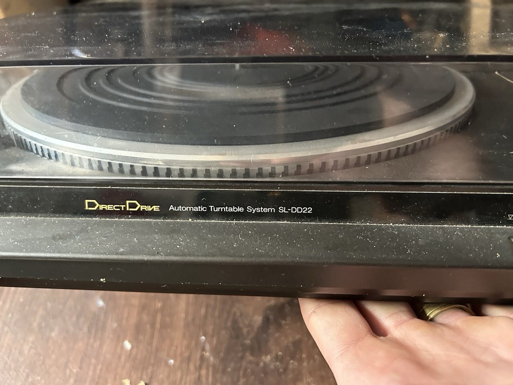 technics sl-dd22 WORKING TURNTABLE VINYL DJ EQUIPMENT DECKS