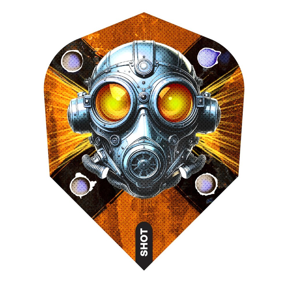 Shot Badlands Rustin Dart Flights Small Standard