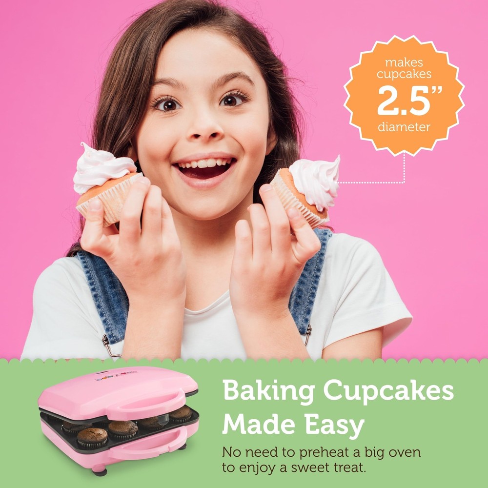 Full Size 12 Cupcake Maker Machine Kitchen Appliance Nonstick Coating