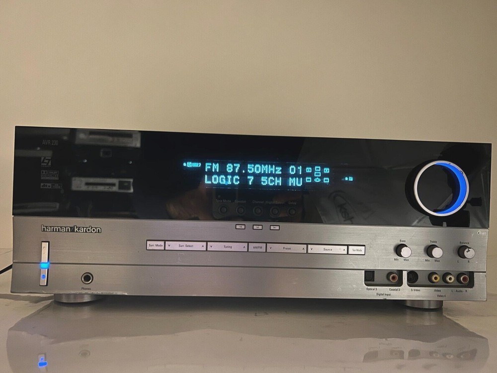 Harman Kardon AVR 140 6.1 Channel Stereo Receiver - Front Panel Issue