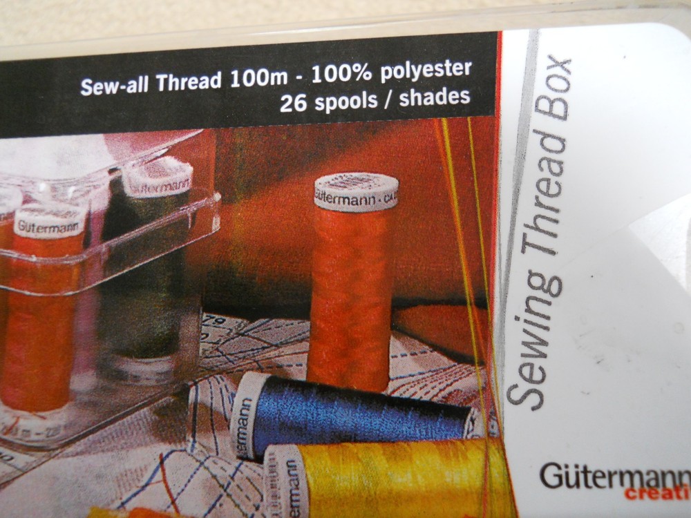 Gutermann Sewing Thread Box / EMPTY