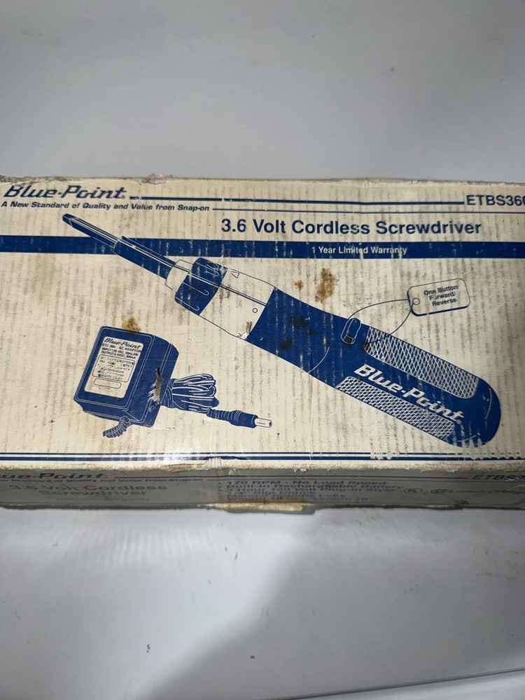 Blue-Point Corded Electric Screwdriver / Power Driver – Forward & Reverse
