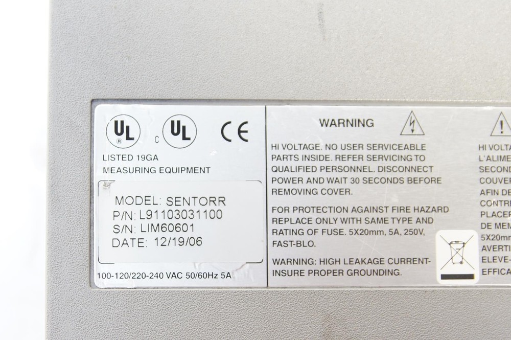Varian SenTorr UHV2C Vacuum Guage Controller