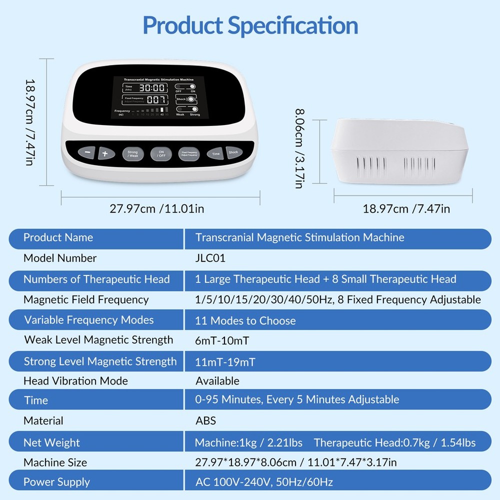 TMS Brain Stimulation Device Multi Frequency rTMS Machine for Stroke/Parkinson’s