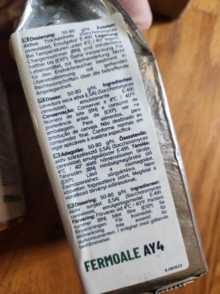 AEB Brewing FERMOALE AY4, 500G