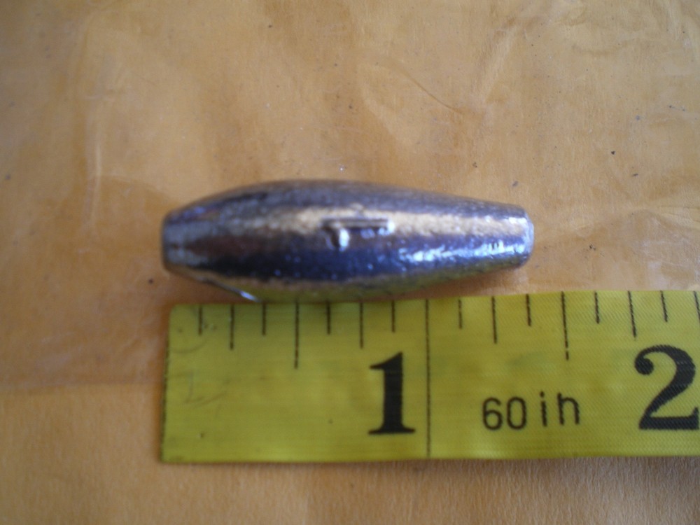 50 PCS. LURE BODIES/SLIP SINKER TROLLING SHAPE, 1 OZ. "MAKE SPINNERS"