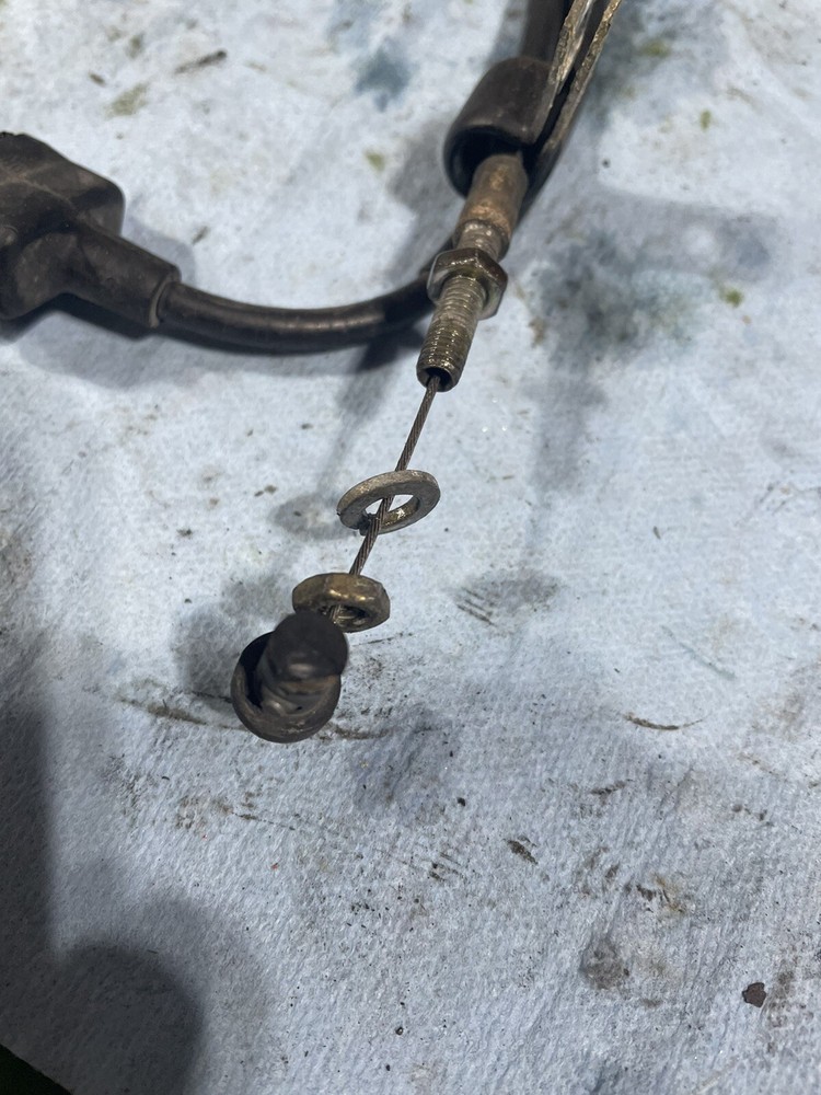 2002 arctic cat ZR 800 throttle cable assembly