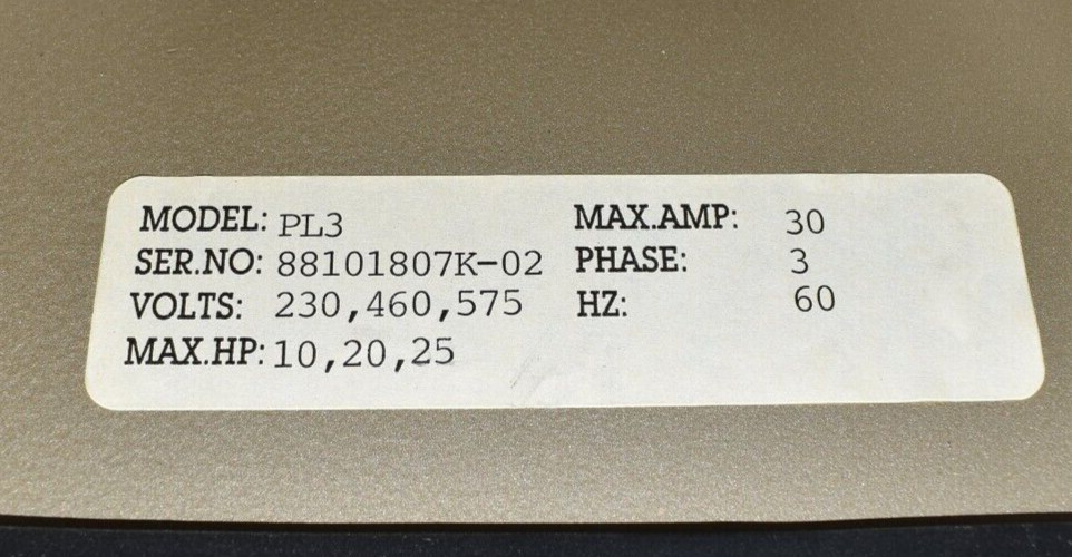 SOFTRON PLUS SOLID STATE REDUCED-VOLTAGE STARTER